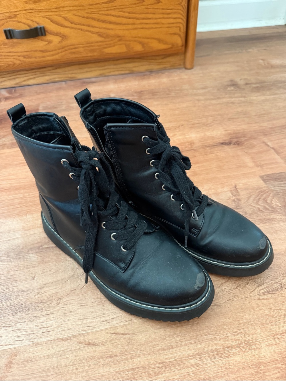 Madden Girl Combat Boots